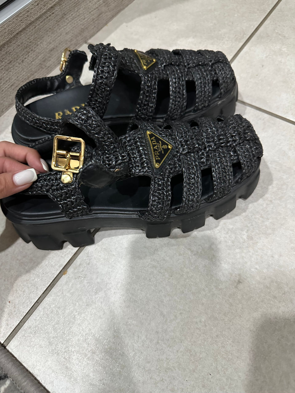 Prada босоножки дорогая реплика 1 :1 foto 2
