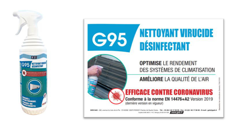 Dezinfectant G95(G91)  pentru aer condiționat/G95(G91) дезинфицирующее средство для кондиционеров foto 1