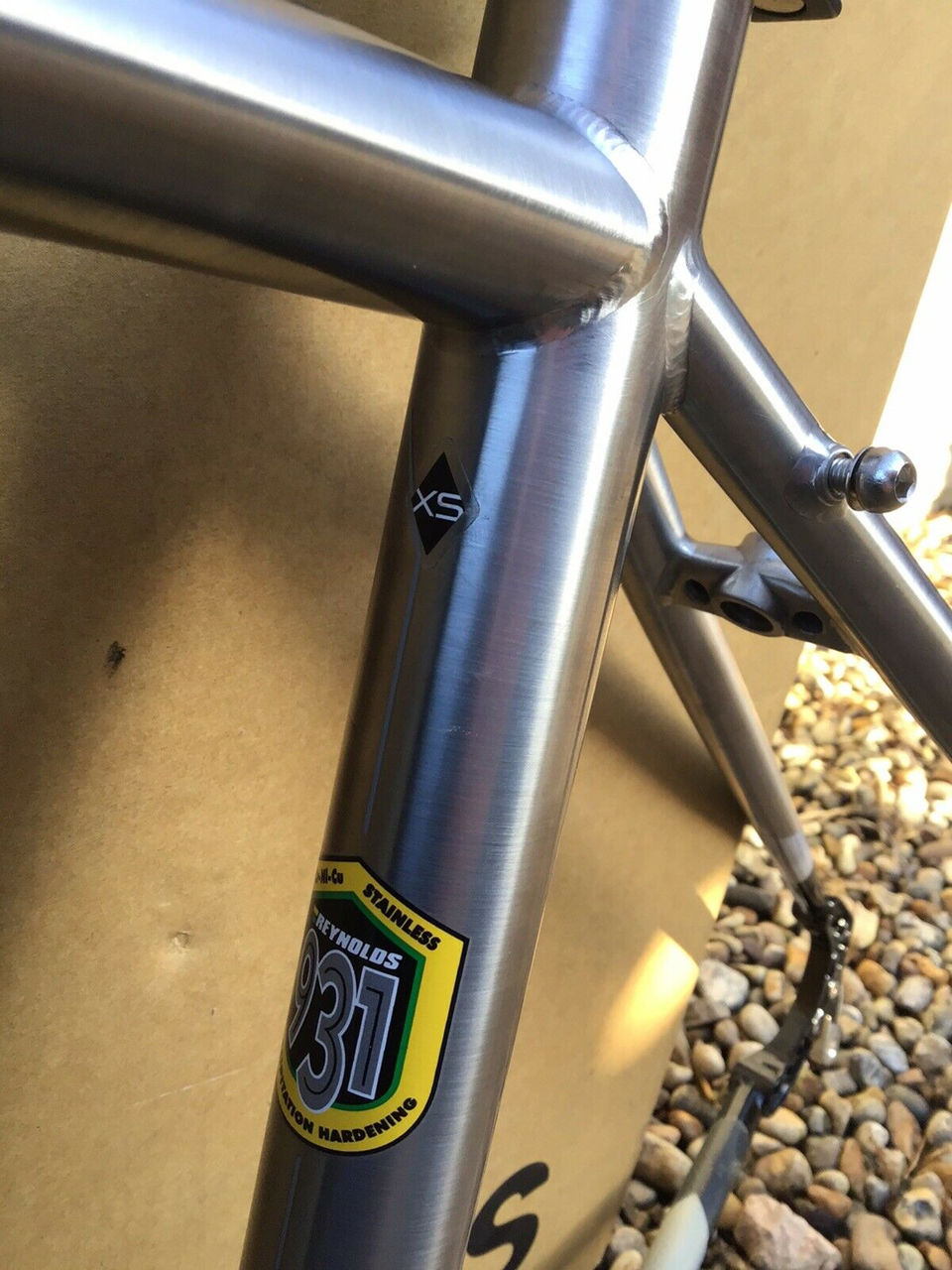 Genesis Equilibrium Reynolds 931 Disc Frameset Dream Build - inox - нержавеющая сталь foto 5