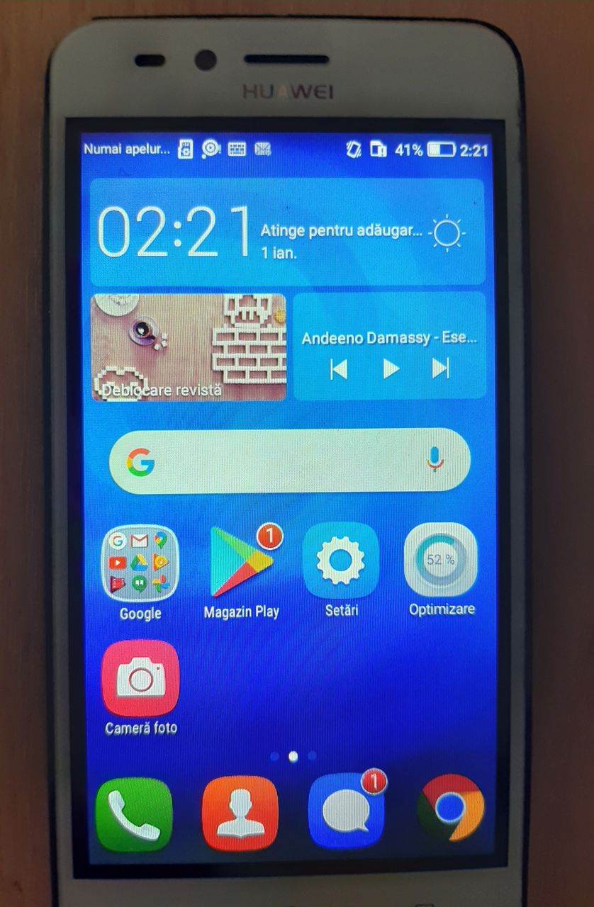 Huawei Y2 4g + Cablu Micro Usb