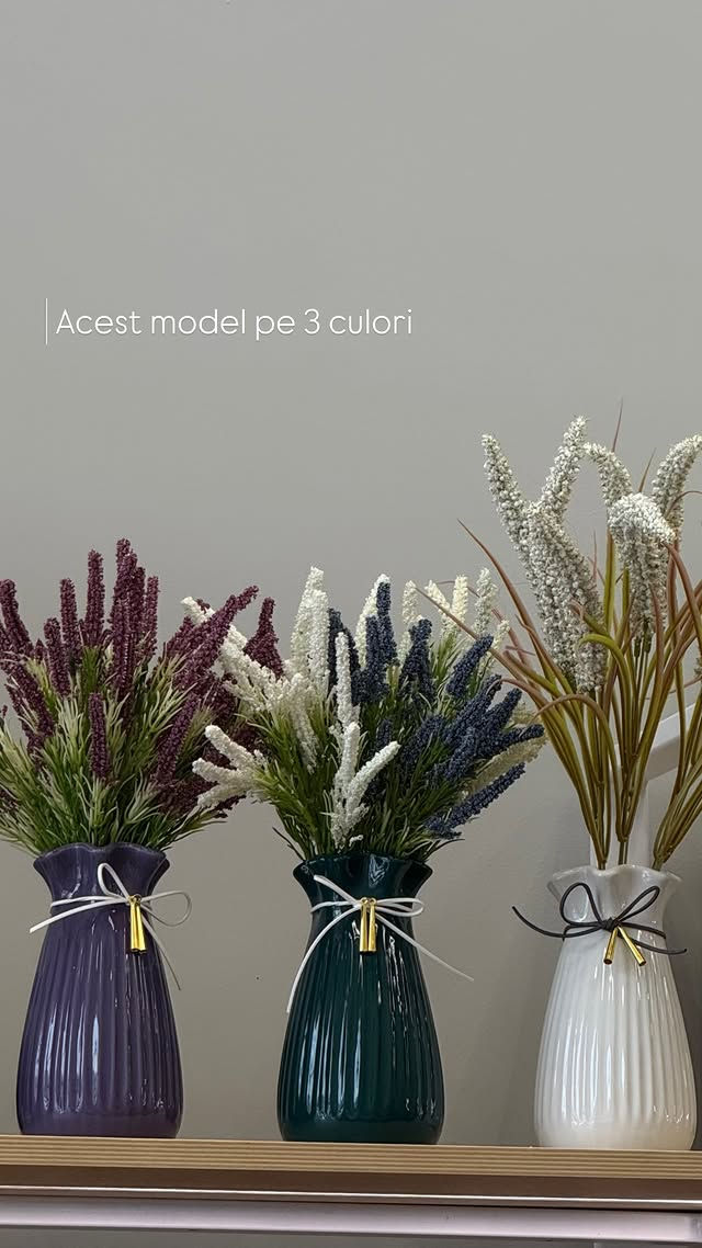 Decor-flori artificiale și vaze  foto 9