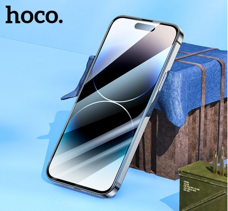 Protector de ecran din sticlă securizată Hoco pentru ecran complet pentru iPhone, Samsung și Xiaomi foto 1