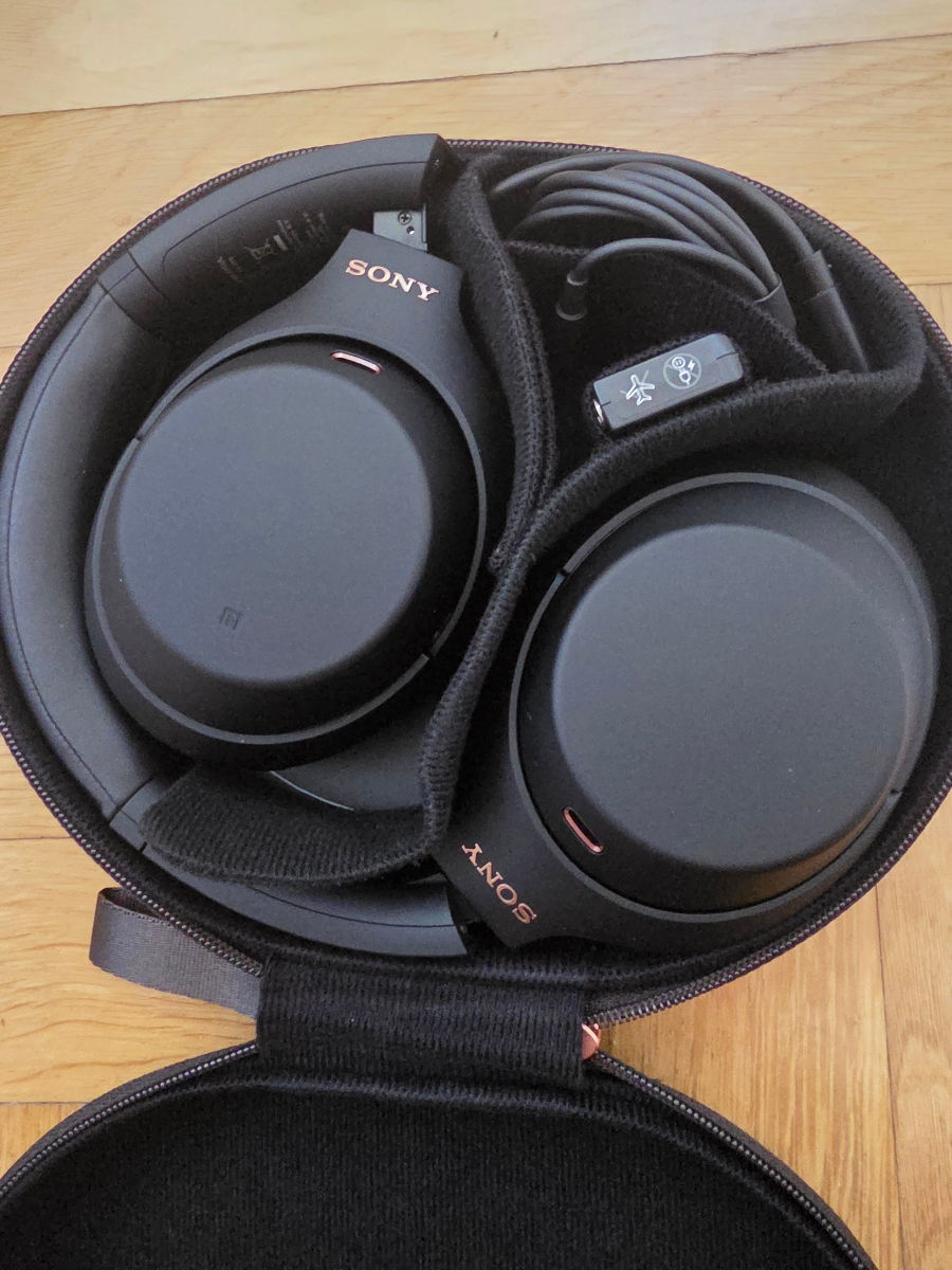 Накладные наушники sony wh-1000xm4  foto 3