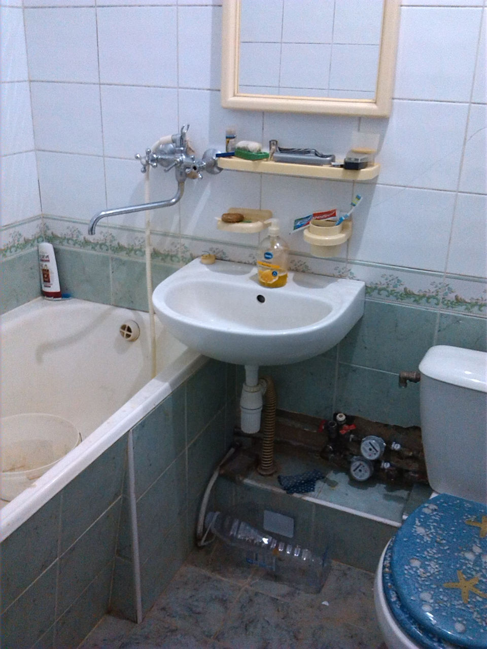 Viceu cu vas / напольный унитаз с бочком foto 6