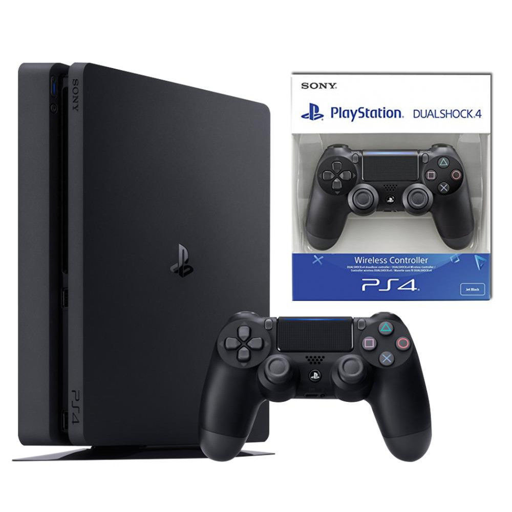 PlayStation 4 Pro / Slim / Fat (1Tb) + 20 jocuri (GTA V, FC 25, Minecraft). foto 1