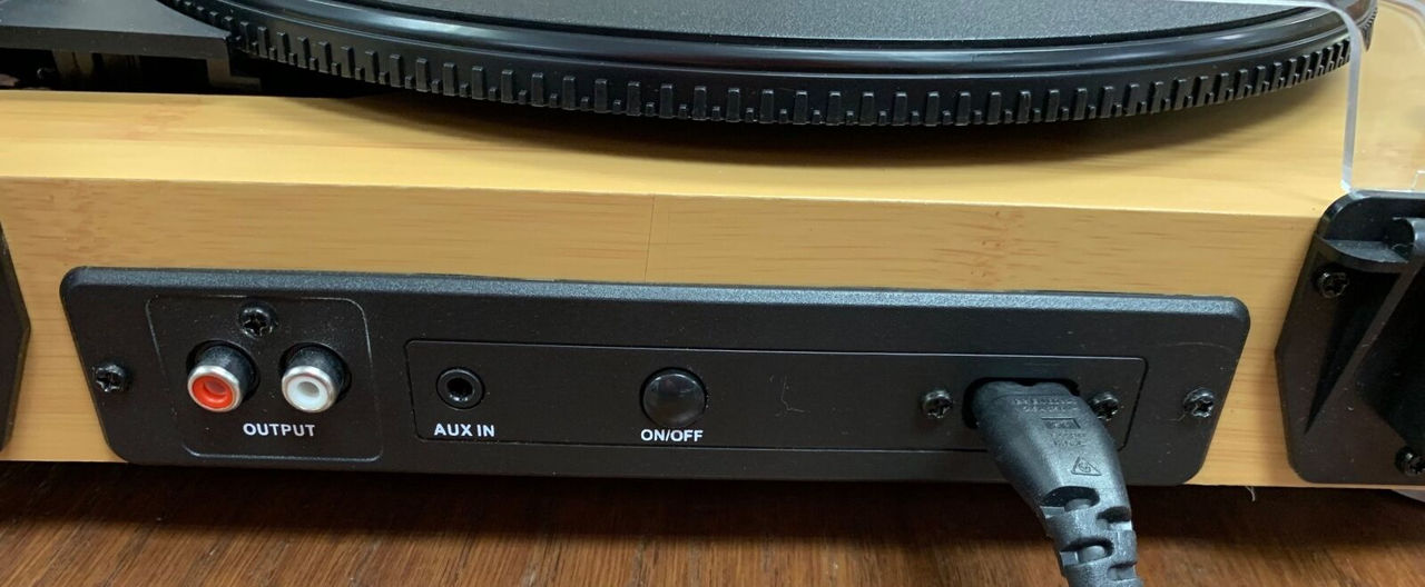Новый JAM Sound All In One Turntable Vinyl Record Player Built-In Speakers фото 5