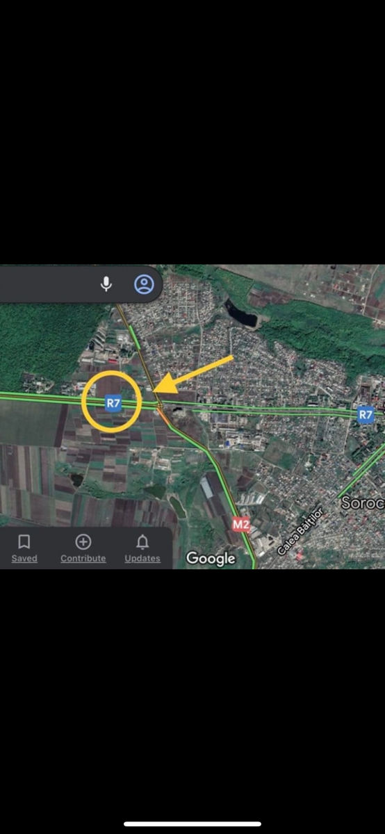 Teren Agricol 51 ari. Drum principal R7, R14, M2,Soroca