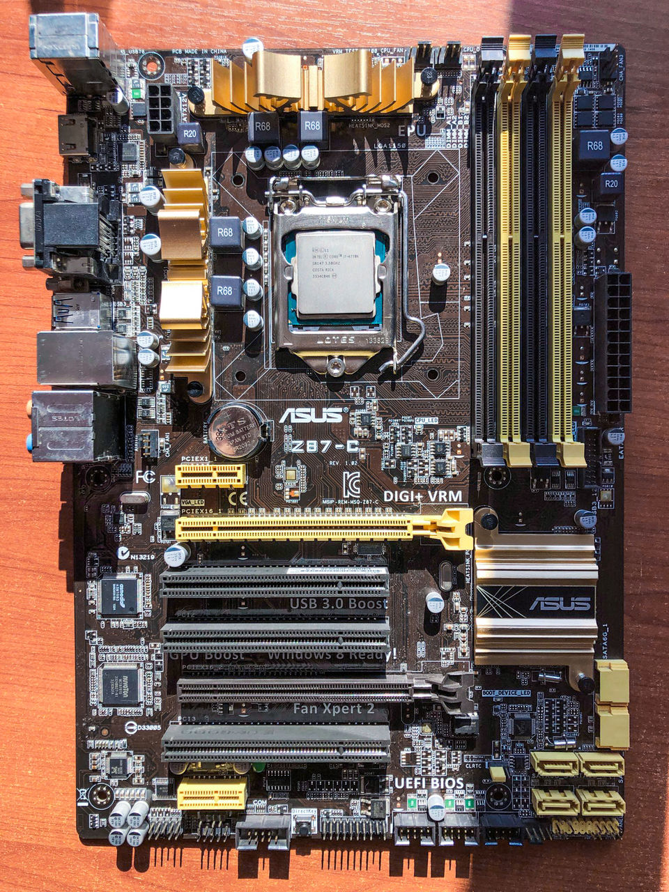 Intel Core i7-4770K Processor 3.90 GHz 4core 8 threads + Материнская ...