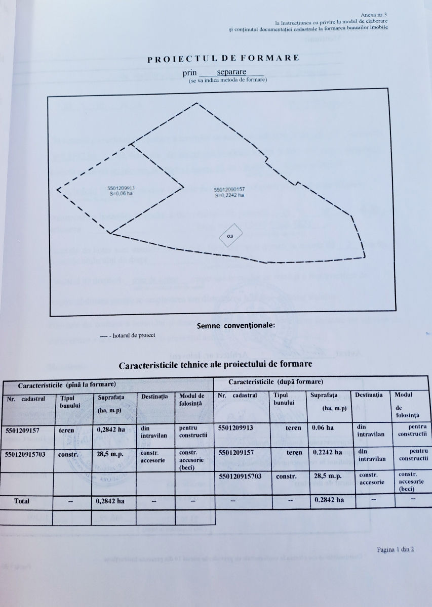 Vă propunem un lot pentru construcție de 28,42 ari în or.Ialoveni pe str. Barbu Lăutar. 80 000 euro. foto 12