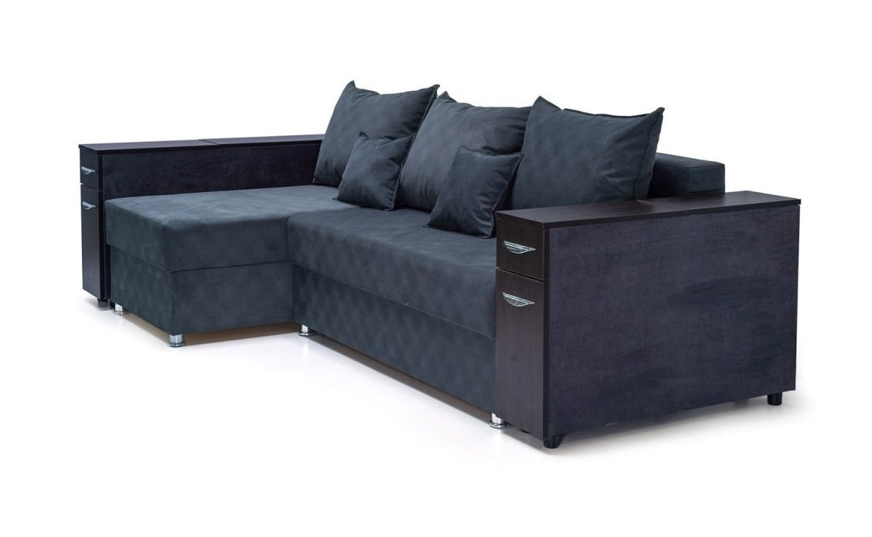 Canapea coltar Elegant Style B2, Dark Blue foto 0