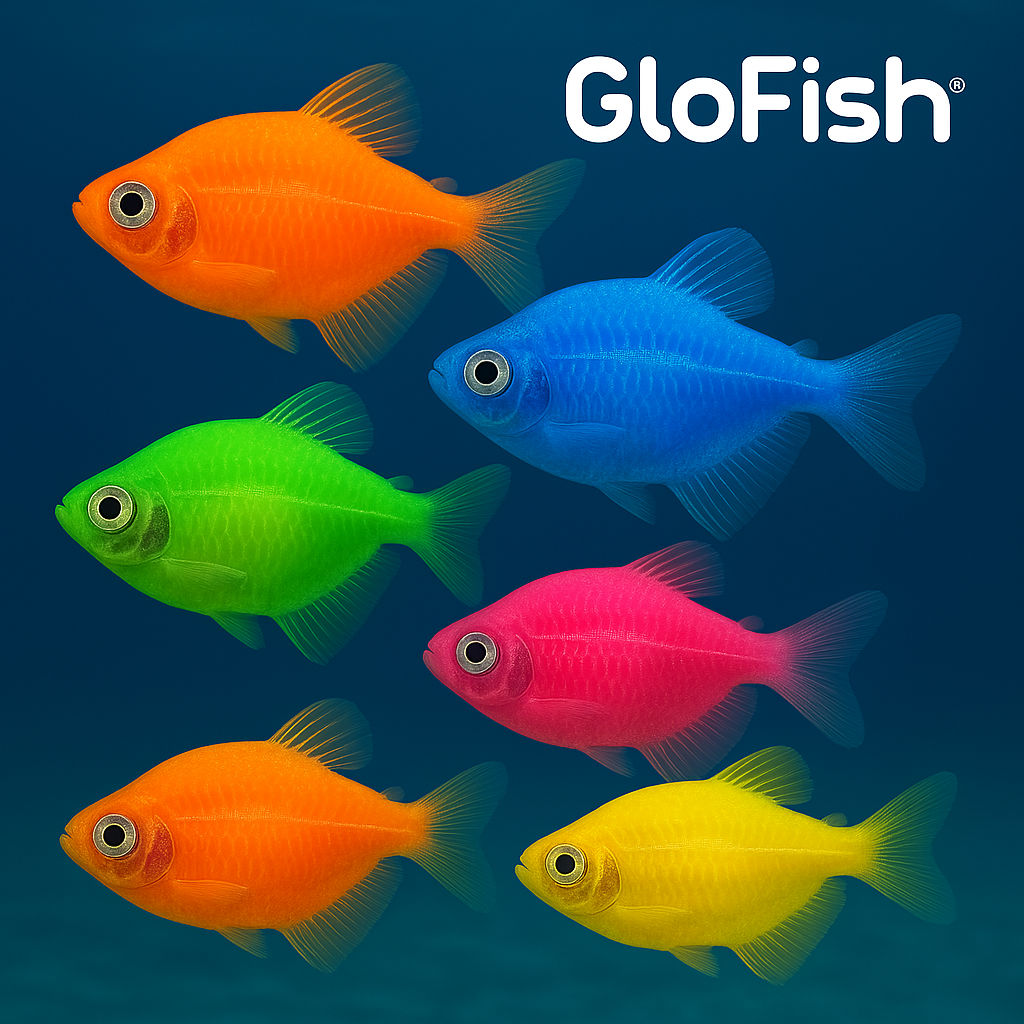 🐠 Pește acvariu Terneția GLO (Gymnocorymbus ternetzi) - (toate culorile)! 🚚 Livrare or.Chișinau! foto 1
