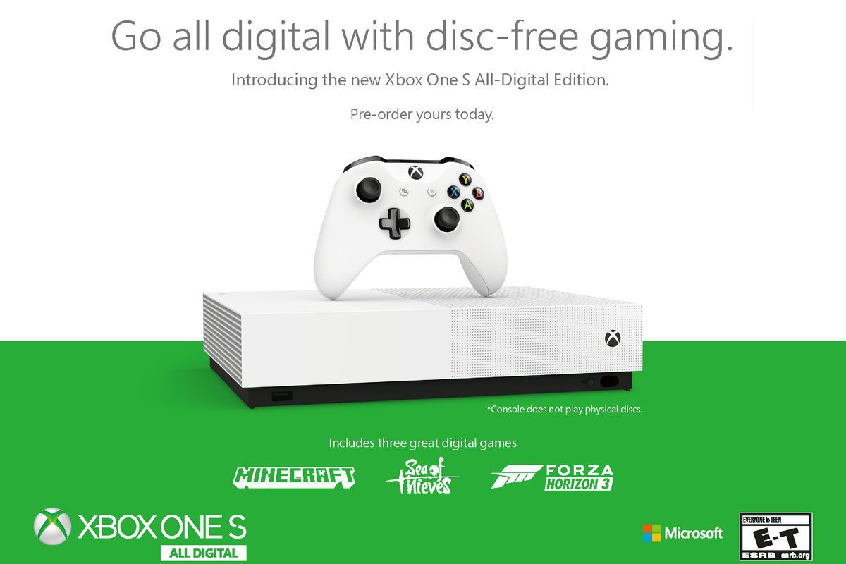 Xbox One S 1tb All Digital New лучшая цена