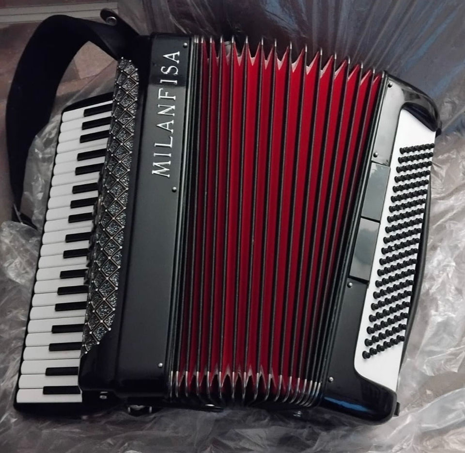 Итальянский аккордеон Acordeon Italian 120 basi foto 2