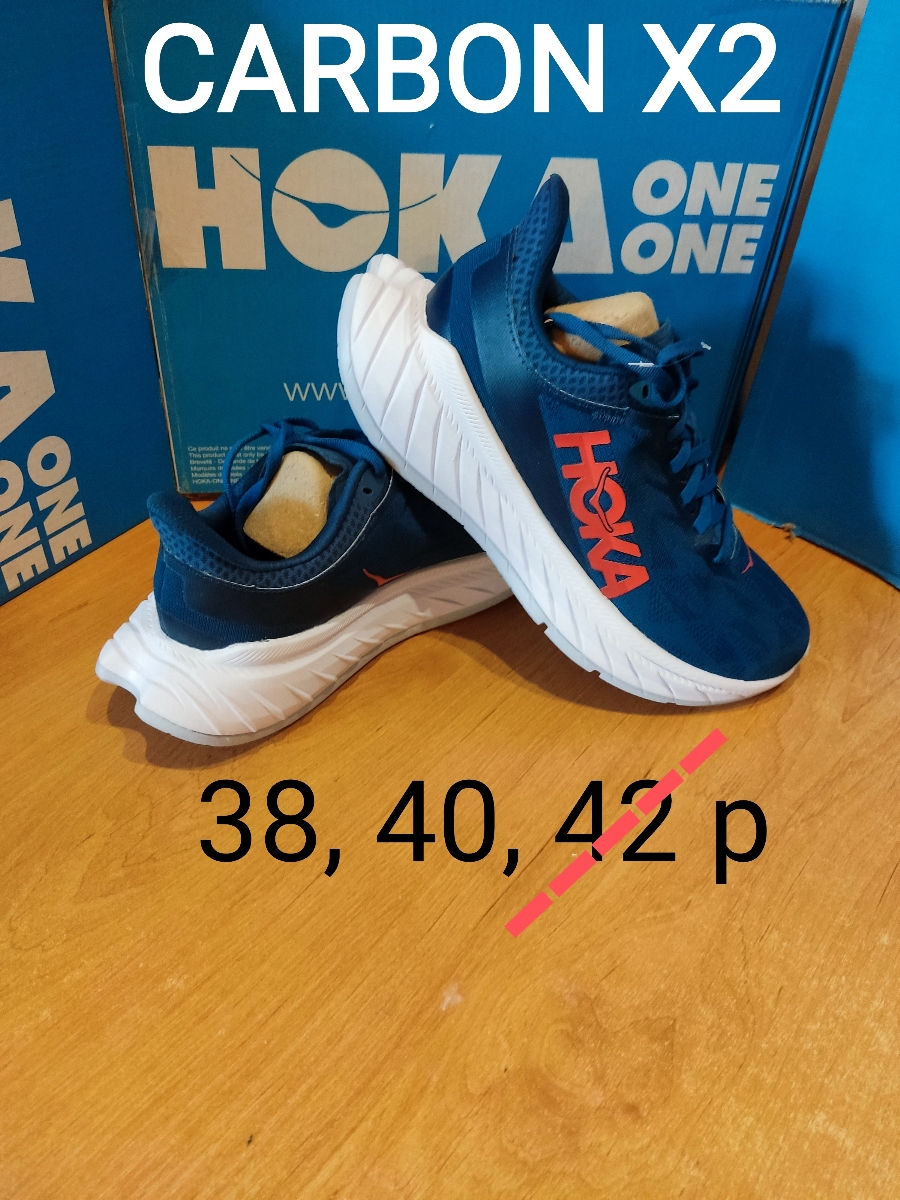 Для темповых тренировок и соревнований! кроссовки hoka carbon x2, x3, rocket x, bondi x скидки до50% foto 1