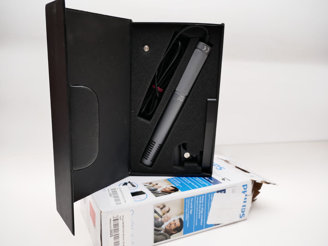 Microfon Phillips activ pentru video sau de studiou, totul se vede pe poze. foto 0