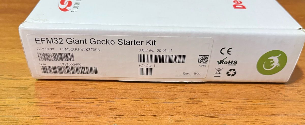 EFM32 Giant Gecko Starter Kit foto 3