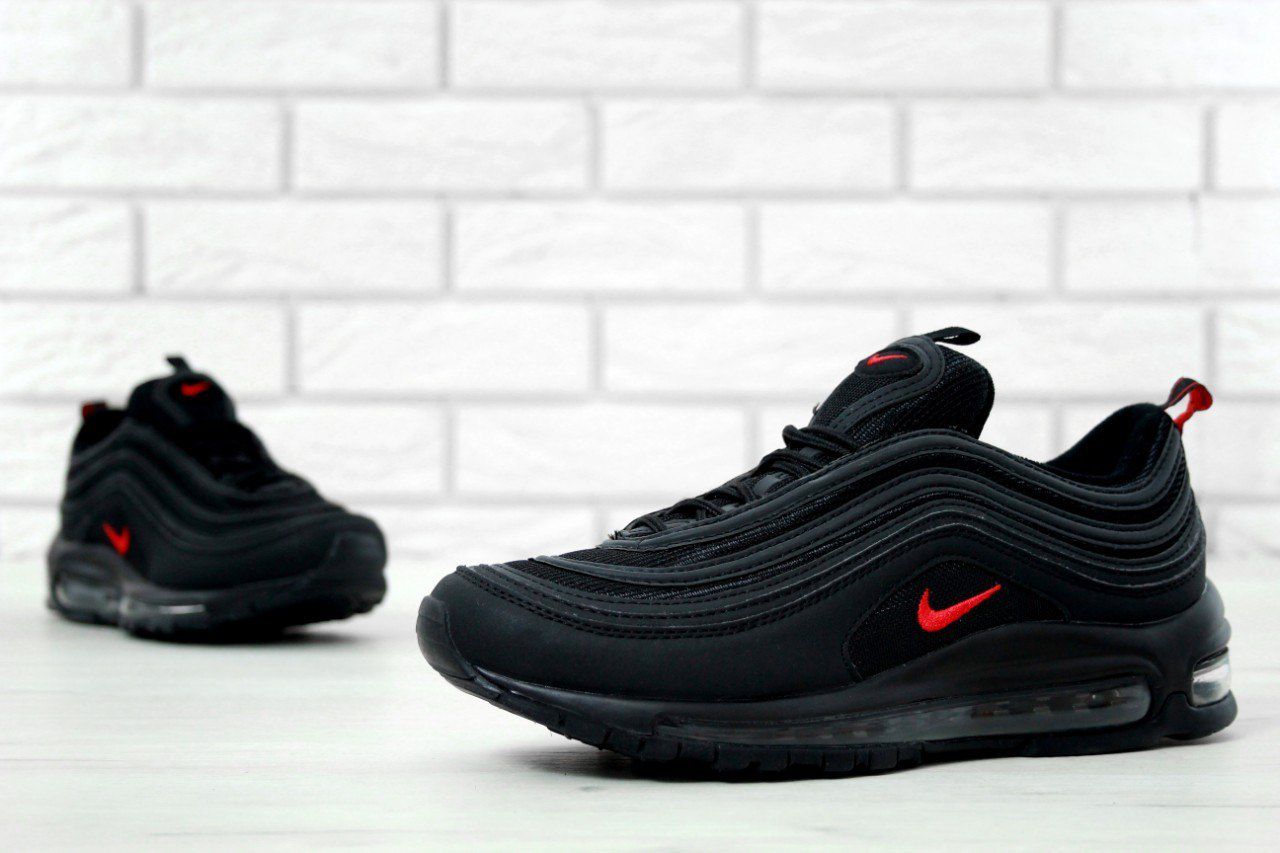 Nike air max outlet 97 black red tick