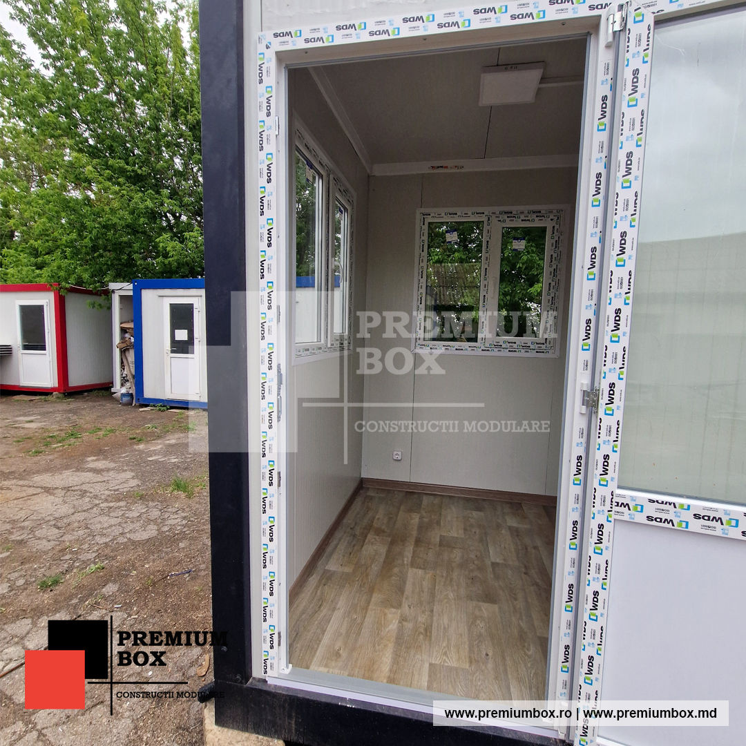 Cabină de pază modulară prefabricată фото 4