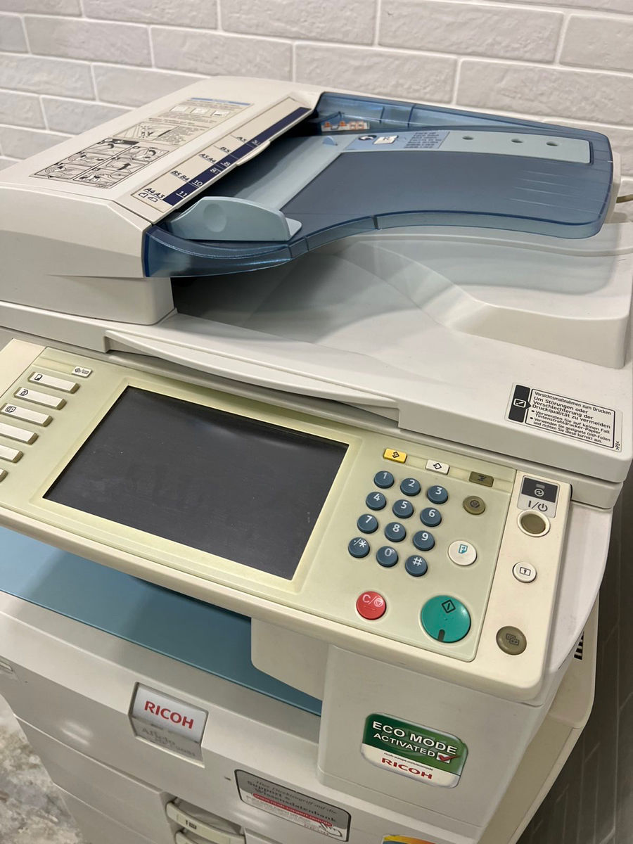 Copiator Laser Color A3 Ricoh Aficio MP C2051/формата А3лазерный копир ...
