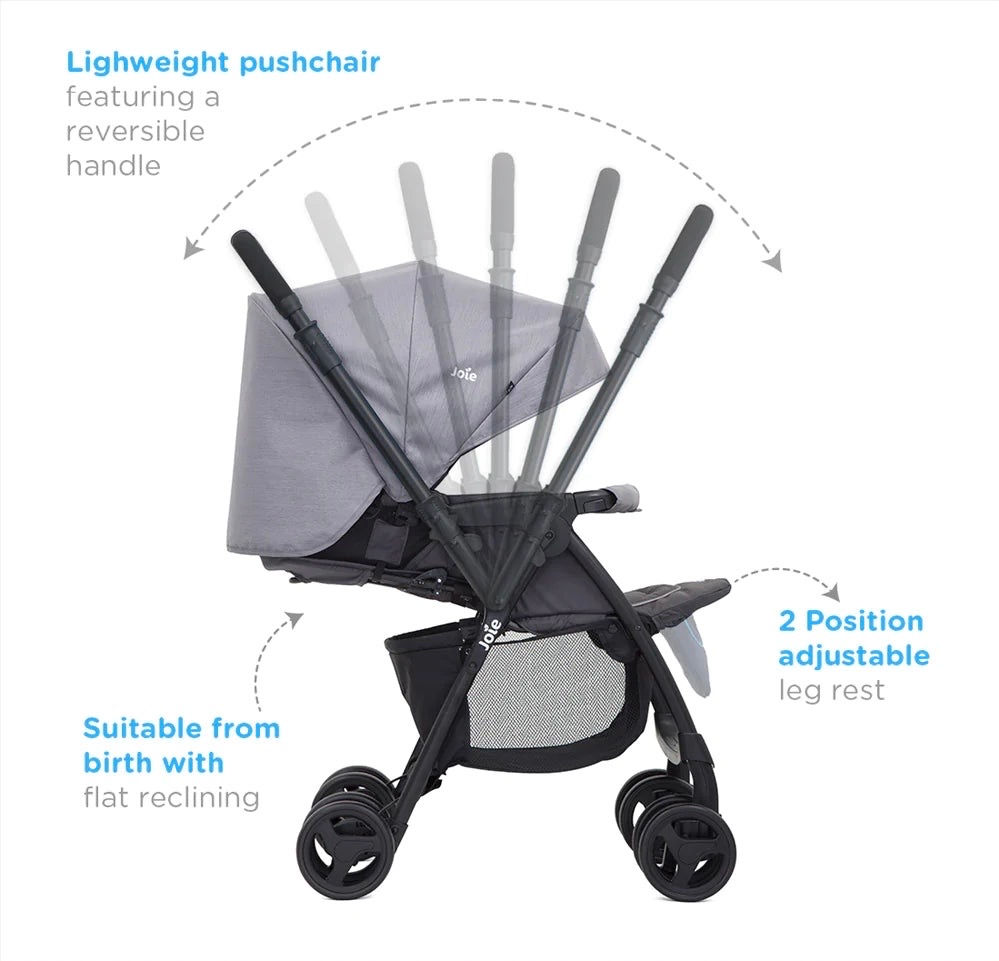Carucior sport JOIE Mirus Dark Pewter foto 3