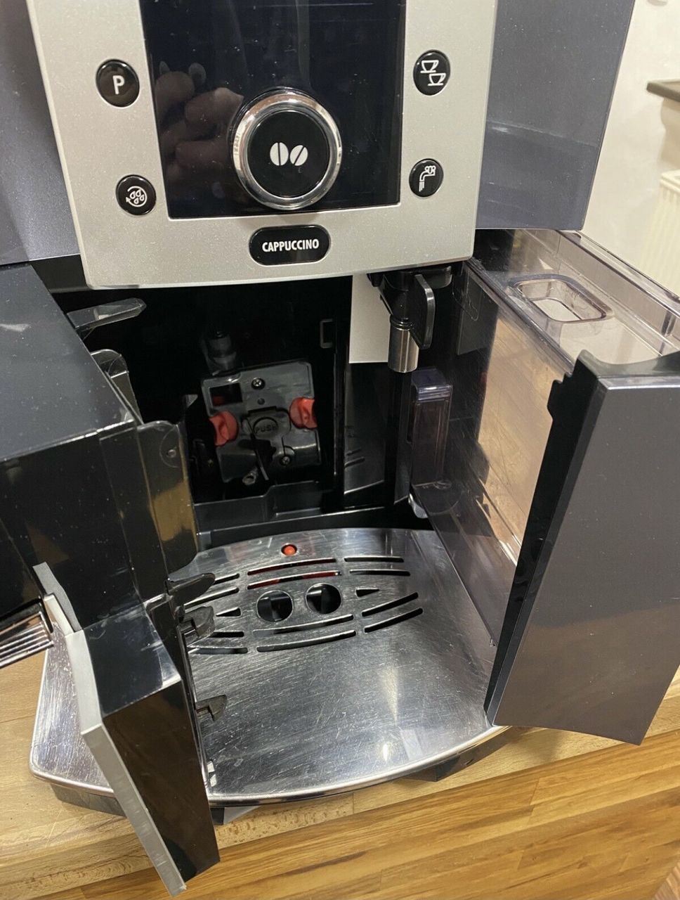 Delonghi Perfecta Cappuccino Mahlwerk Zu Fein Eingestellt Delonghi Perfecta cappuccino
