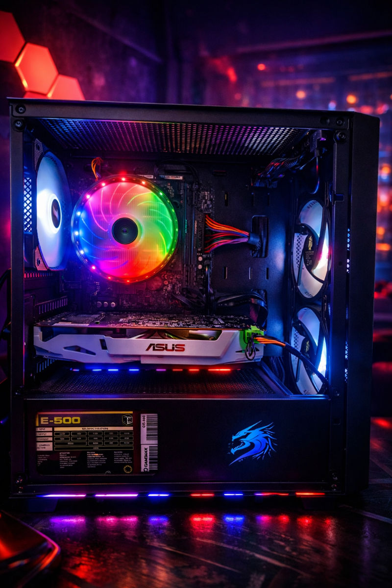 i5 8500 6/6 16GB DDR4 RX 580 8GB SSD+HDD
