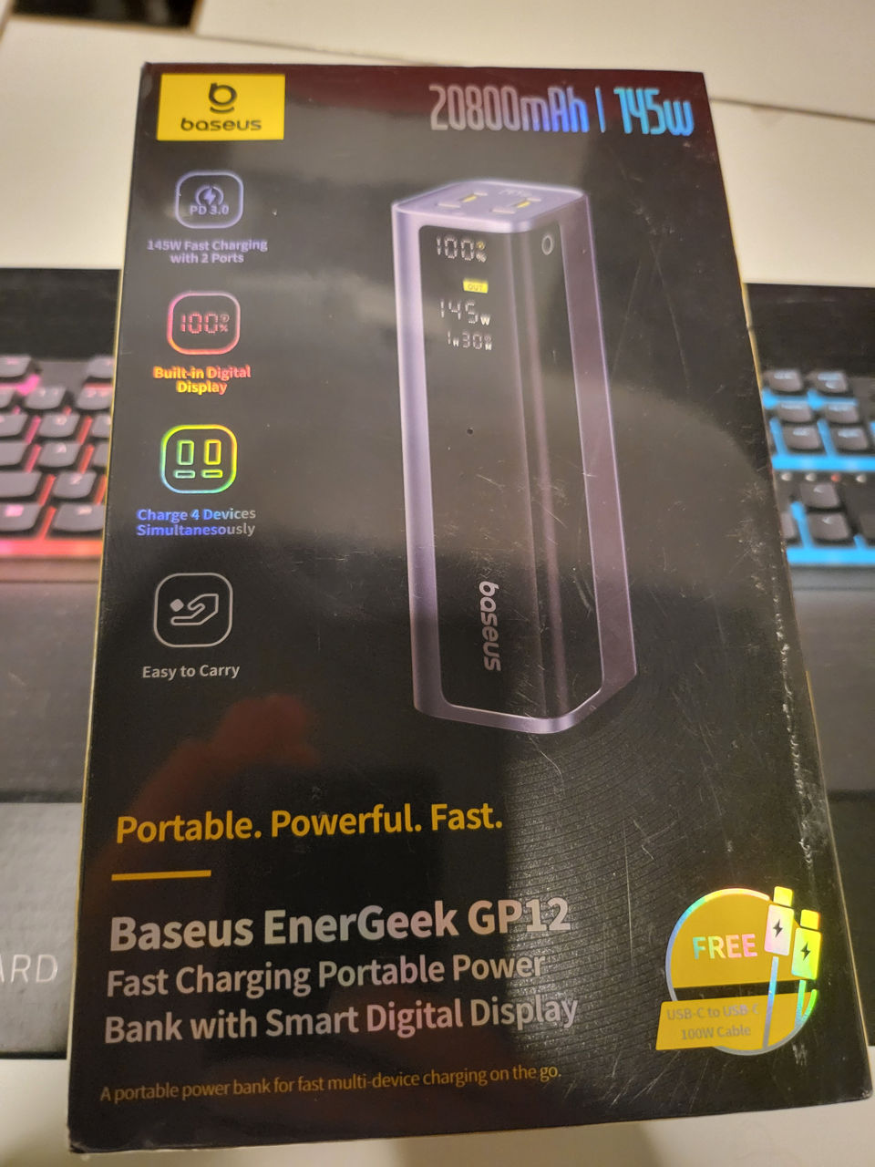 Зарядные станции Anker Prime 27650mAh 250W, Baseus EnerGeek GP12 145W фото 4