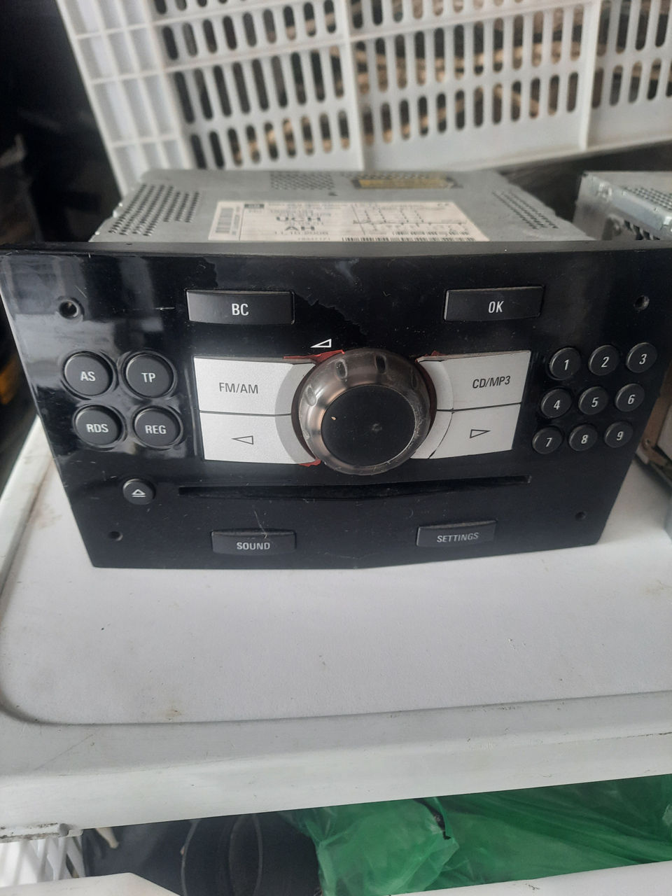 Opel astra H magnitola CD MP3 foto 5