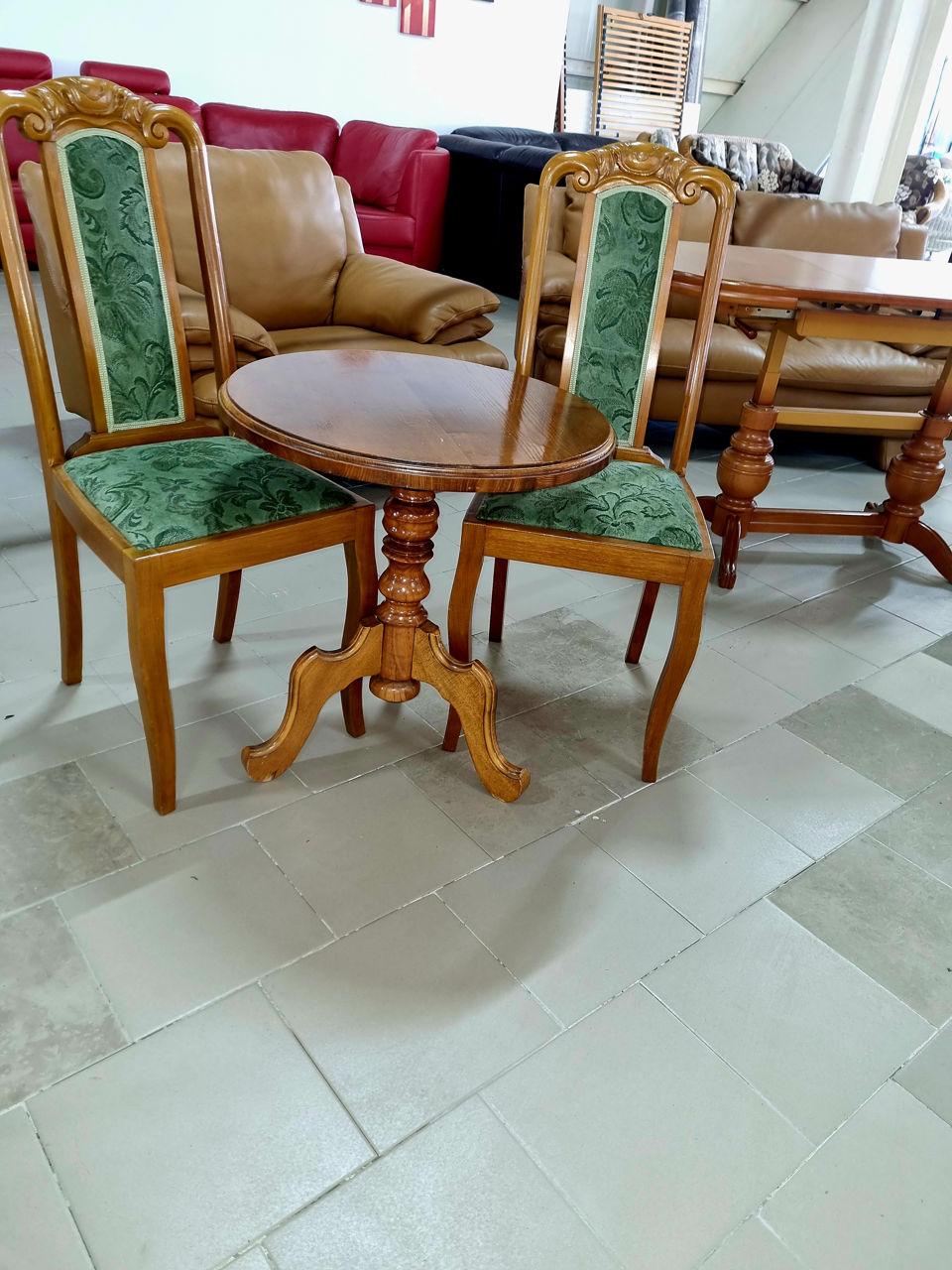 Set cafea. Măsuță cu 2 scaune фото 1