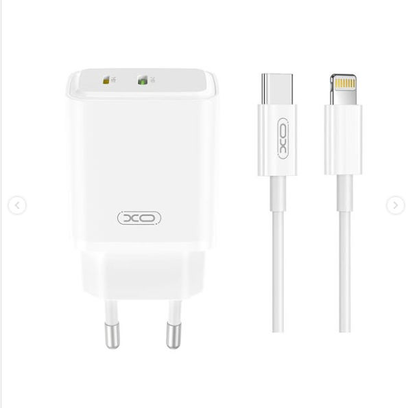 XO L145 20W Port USB-C+L Încărcător invers bidirecțional Încărcător rapid foto 2