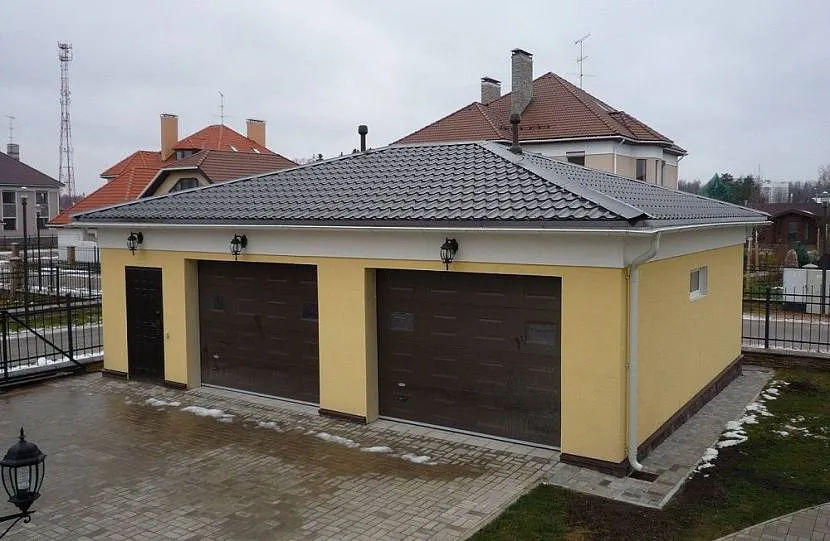 Металлический гараж из ЛСТК от 2 400 евро фото 7