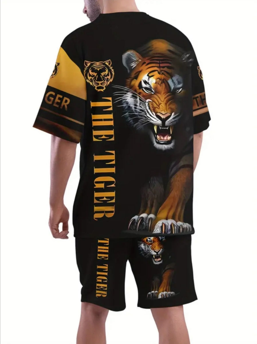Urgent. Costum, tricou și pantaloni scurți. Mărimea L. Nou. foto 4