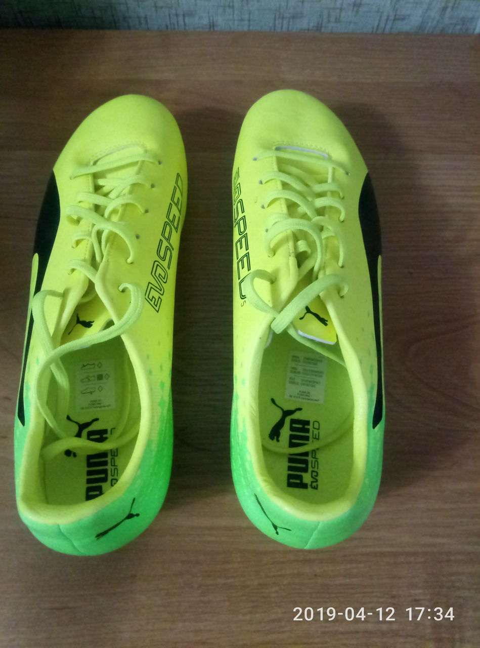 Новые бутсы "Puma"