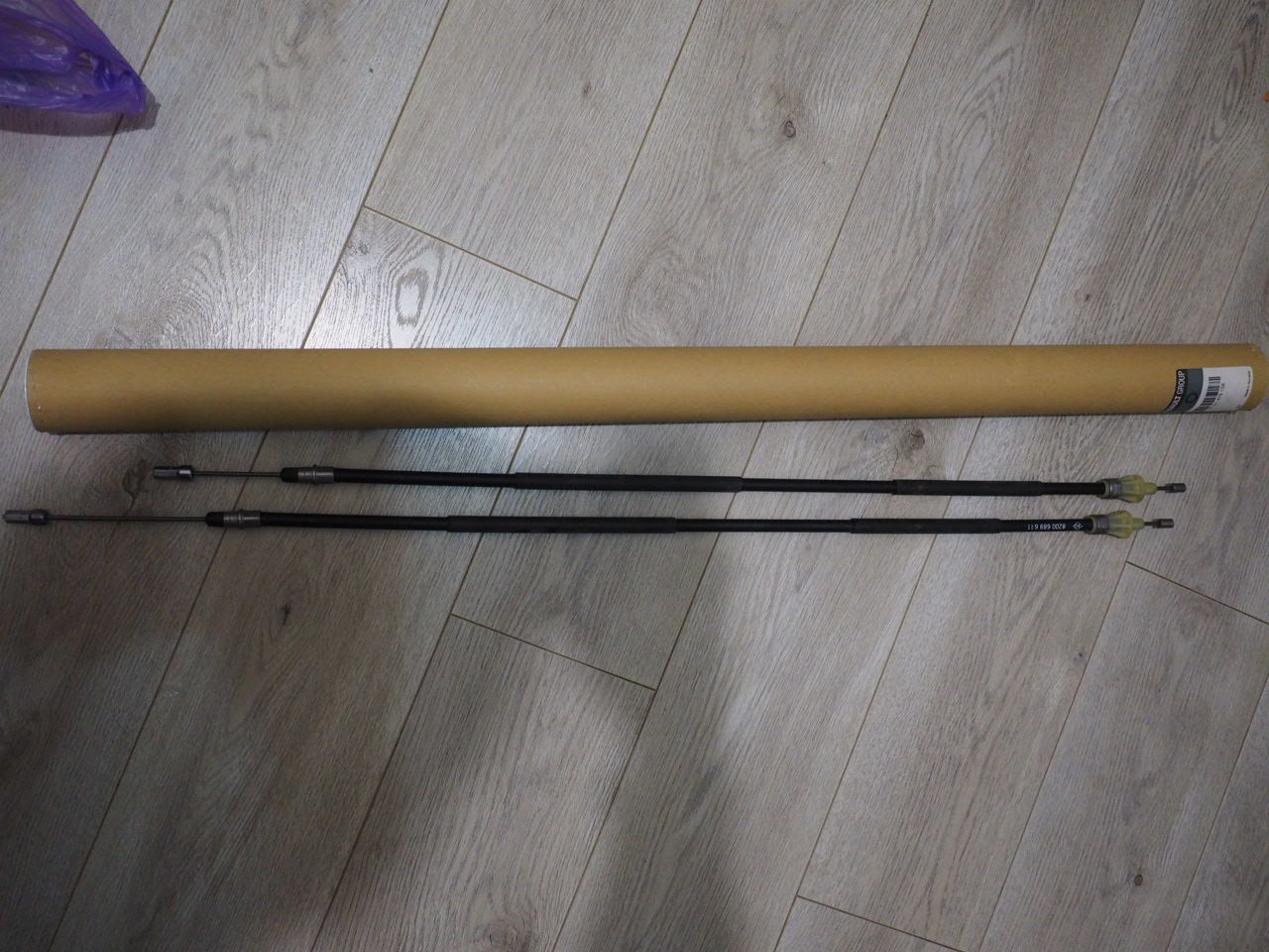 Трос электроручника Renault Scenic II фото 1