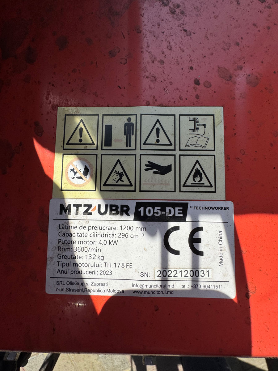 Vând motobloc zubr  foto 4