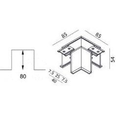 Corner incorporabil LTX MS 48V 06.T90HR.BK 3311 foto 1