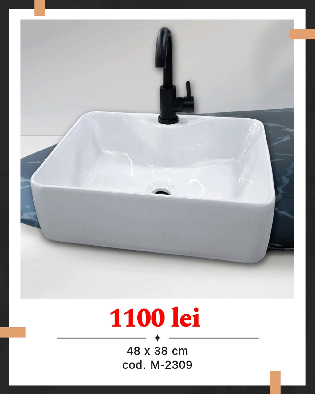 Lavoare pentru baie pe blat / modele & stoc nou  - раковина для ванной комнаты foto 5