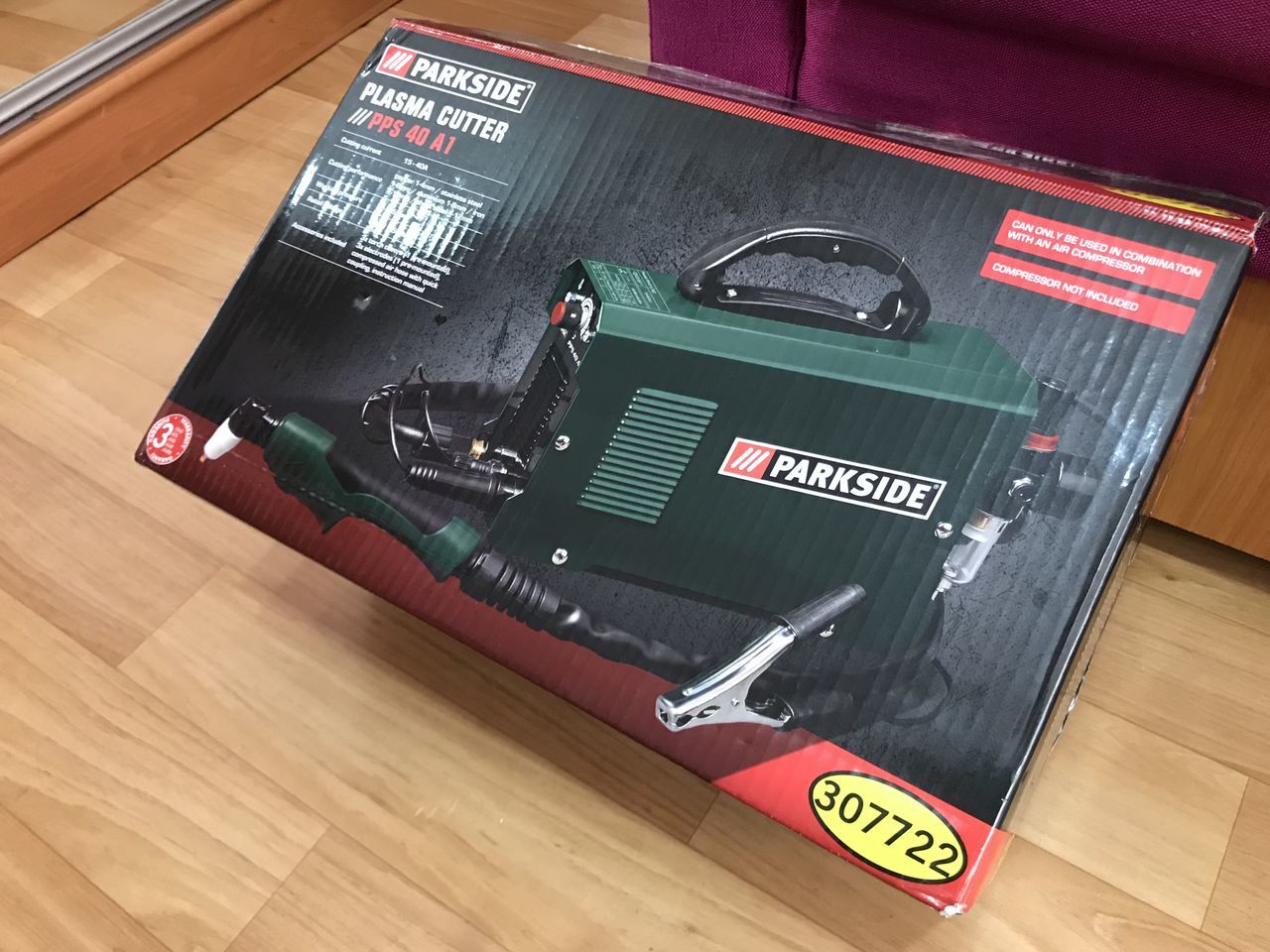 PARKSIDE plasma cutter PPS 40 A1