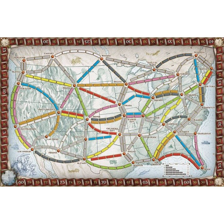 Joc de Societate Ticket to Ride (Original, Europa, Londra) - Moldova foto 3