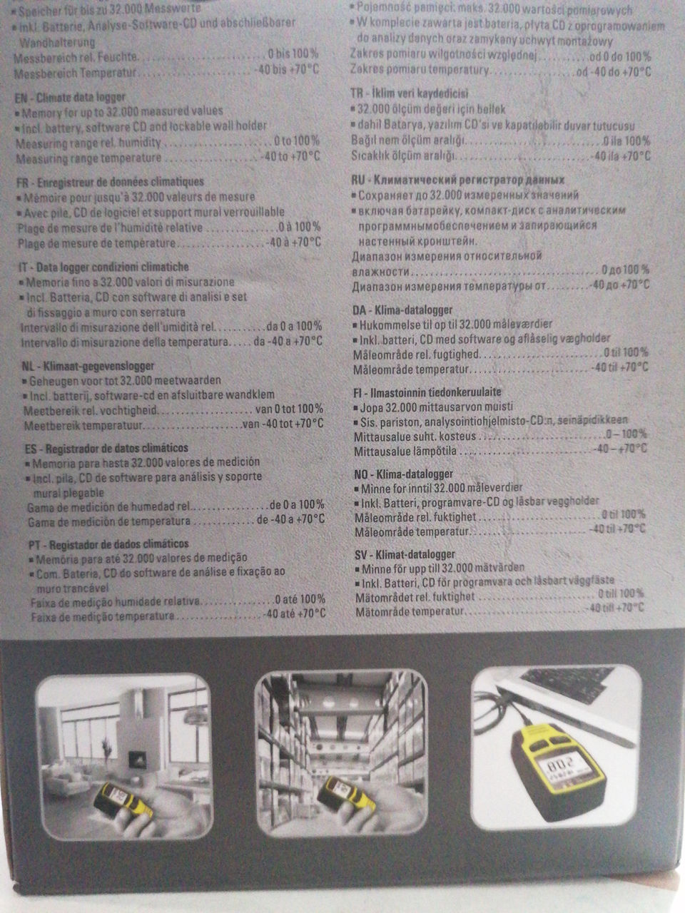 Klima Datenlogger BL30 foto 1