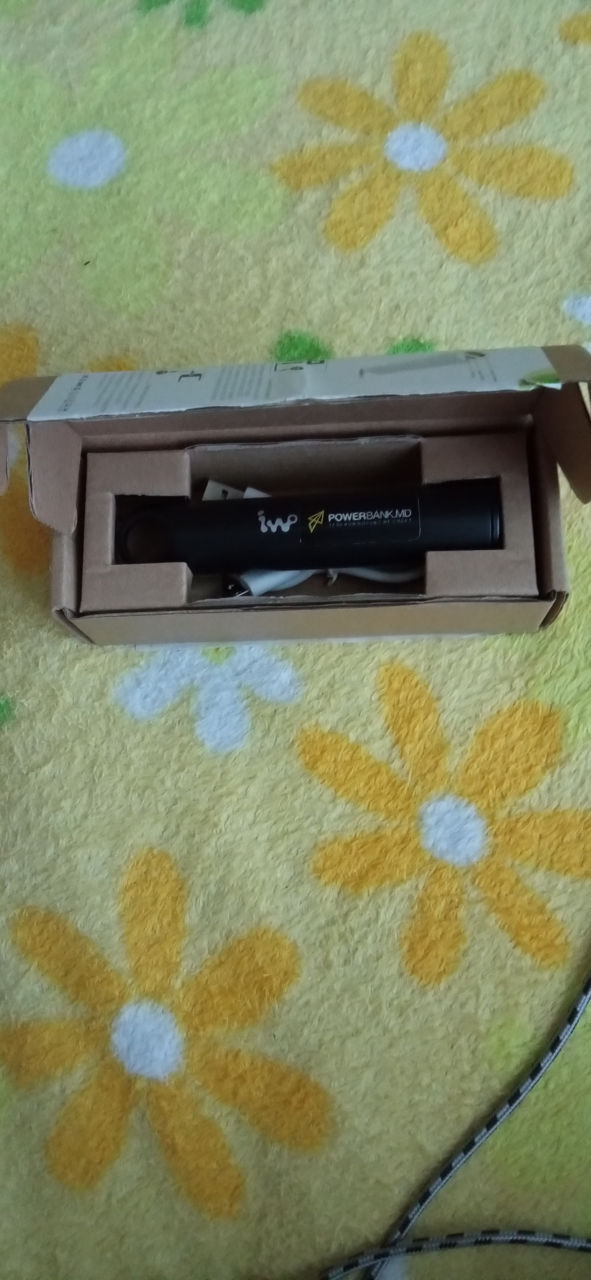 Продаю IWO Power Bank P12 2400 mAh. Чёрный. Новый foto 4