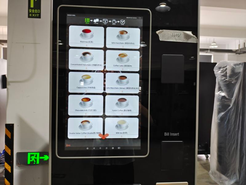 Automat de cafea vending foto 1