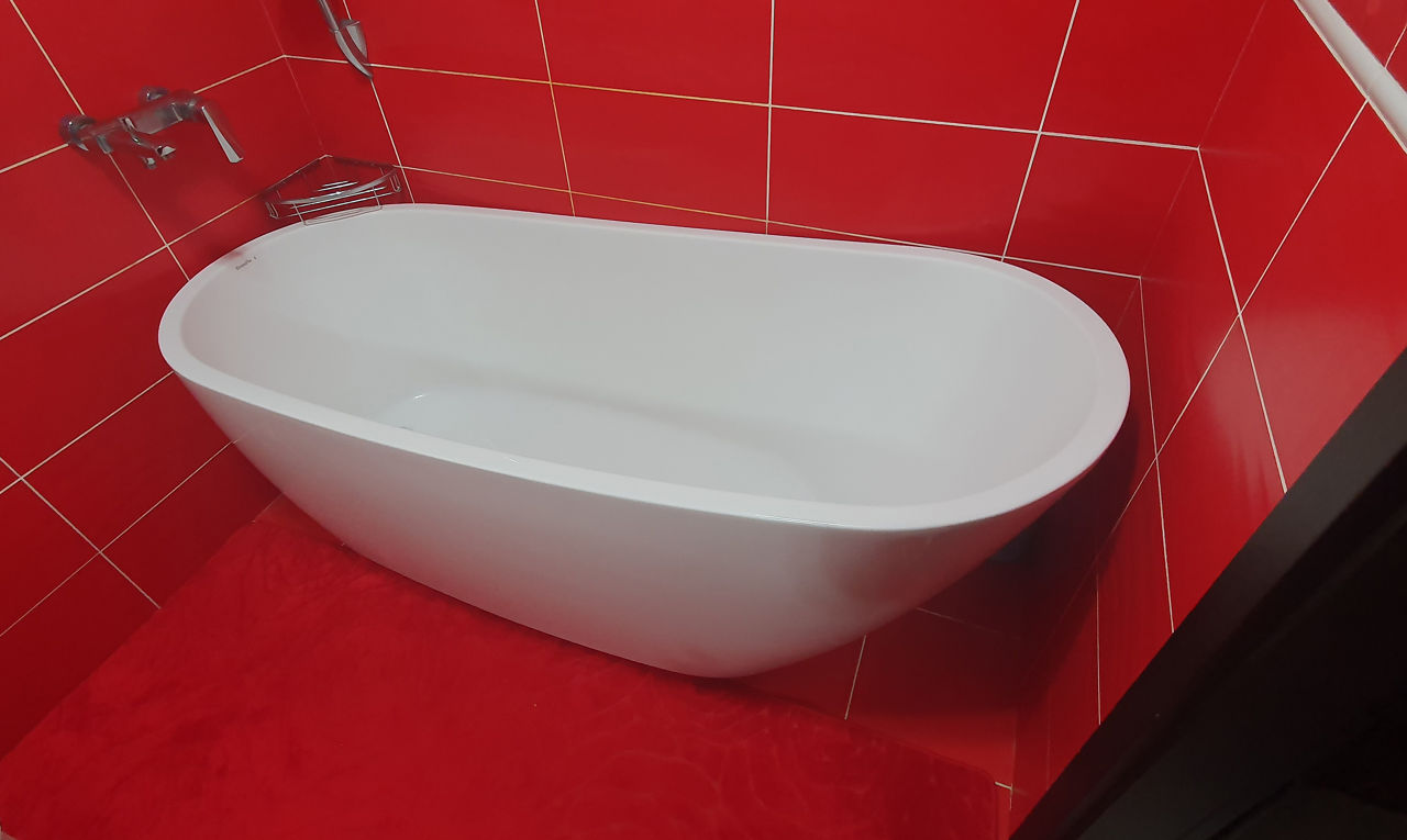 Cadă de baie ovală din acril excellent comfort+/ отдельностоящая акриловая ванна excellent comfort+ foto 2