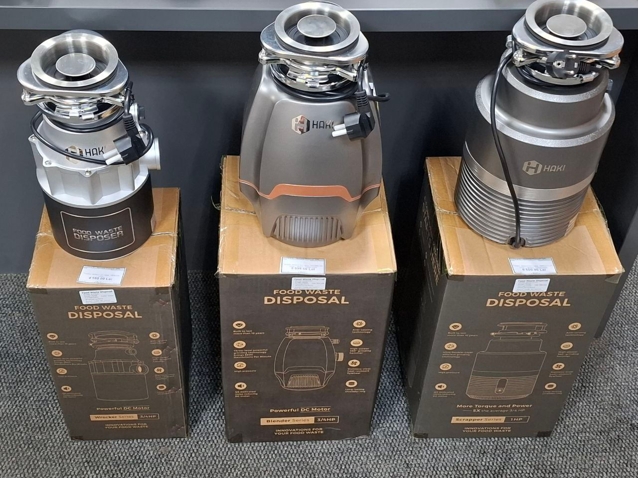Tocător deșeuri p/n casă haki titan hmcd17-t7 / euromastermd / credit 0% / importator - distribuitor foto 3
