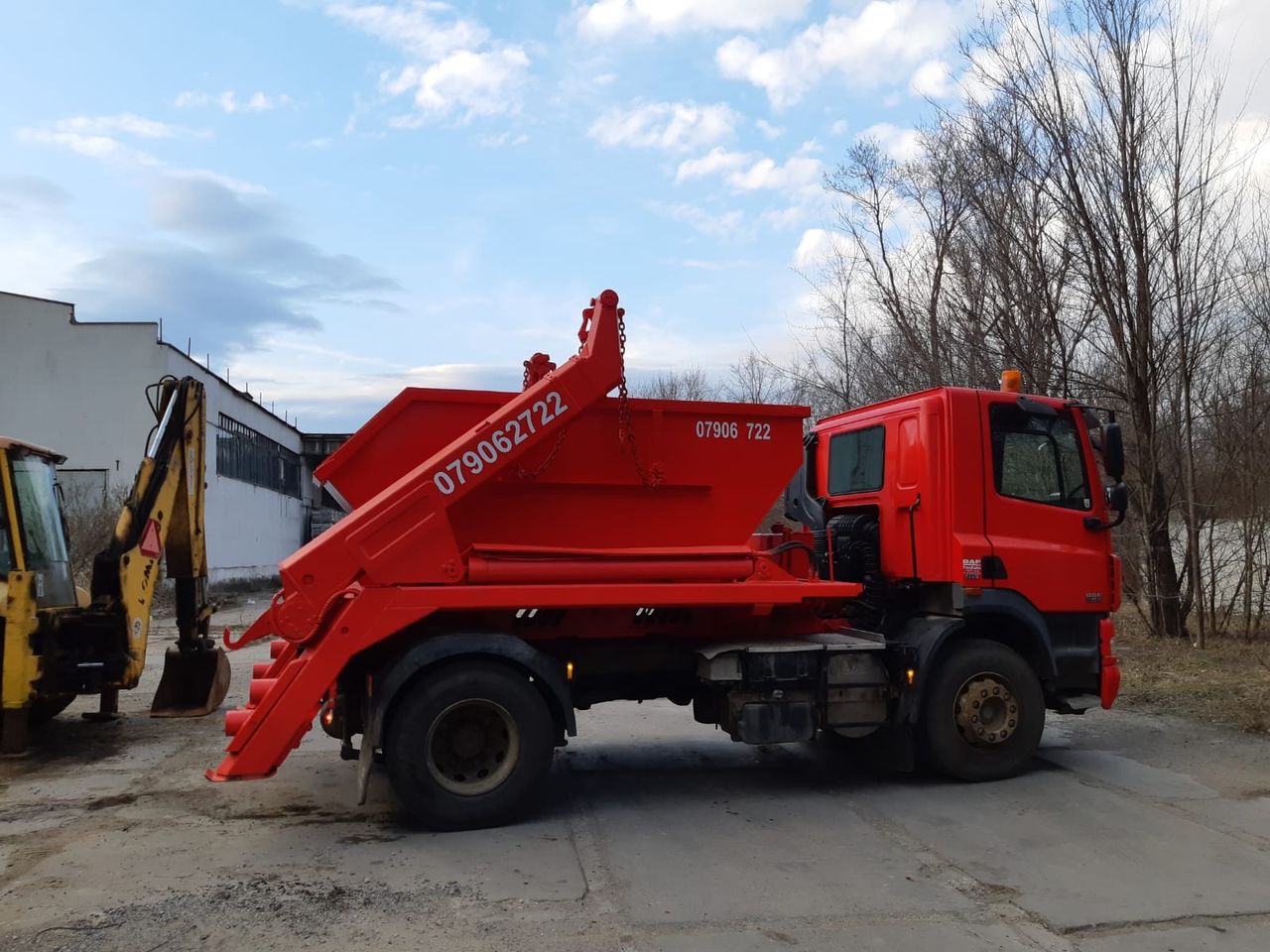 evacuarea gunoiului вывоз мусора container бункер