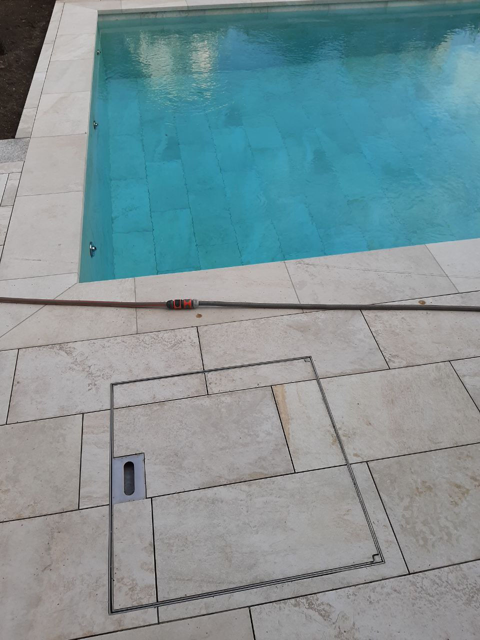 Trapa Beci din Inox-3mm - Camera Tehnica Piscina Placabila Cu Gresie  foto 3