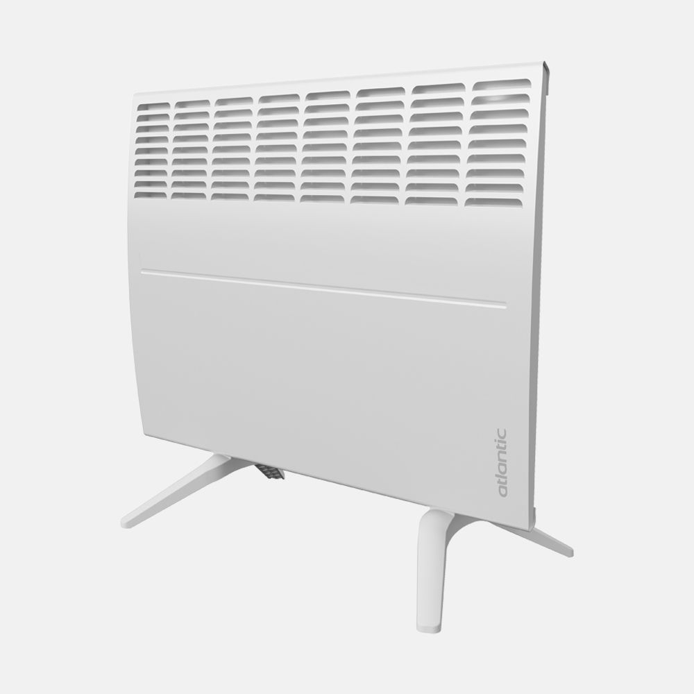 Convector ATLANTIC F119 1000W, cu picioruse, termostat electronic foto 2