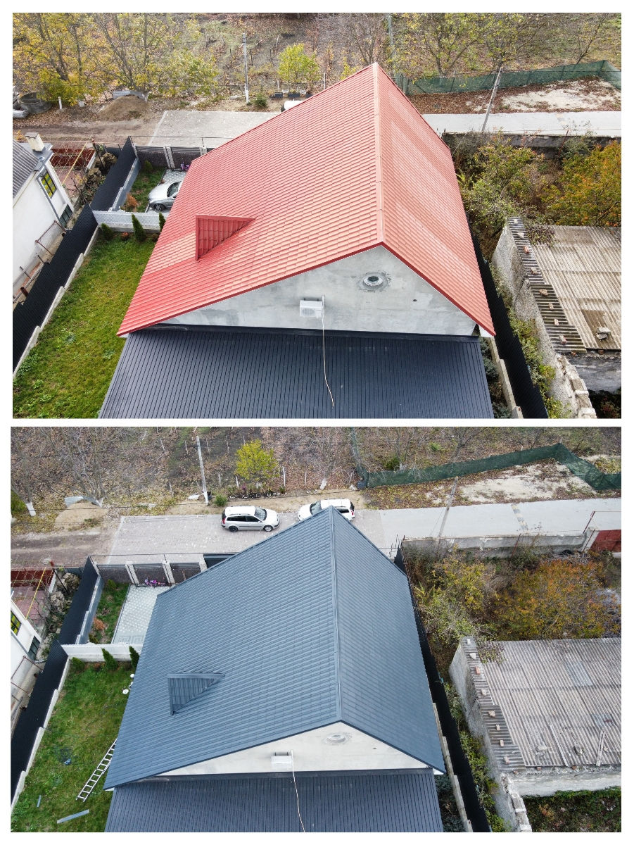 Покраска кровли / крыш. Моика кровли foto 2