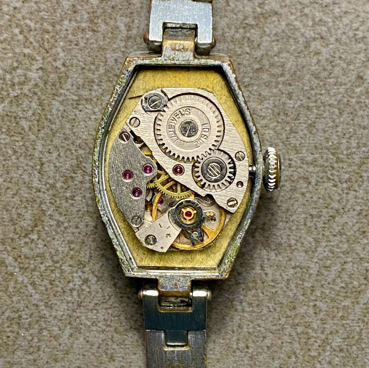 Ceas mecanic Luch cu bratara originala, Made in Rusia фото 2