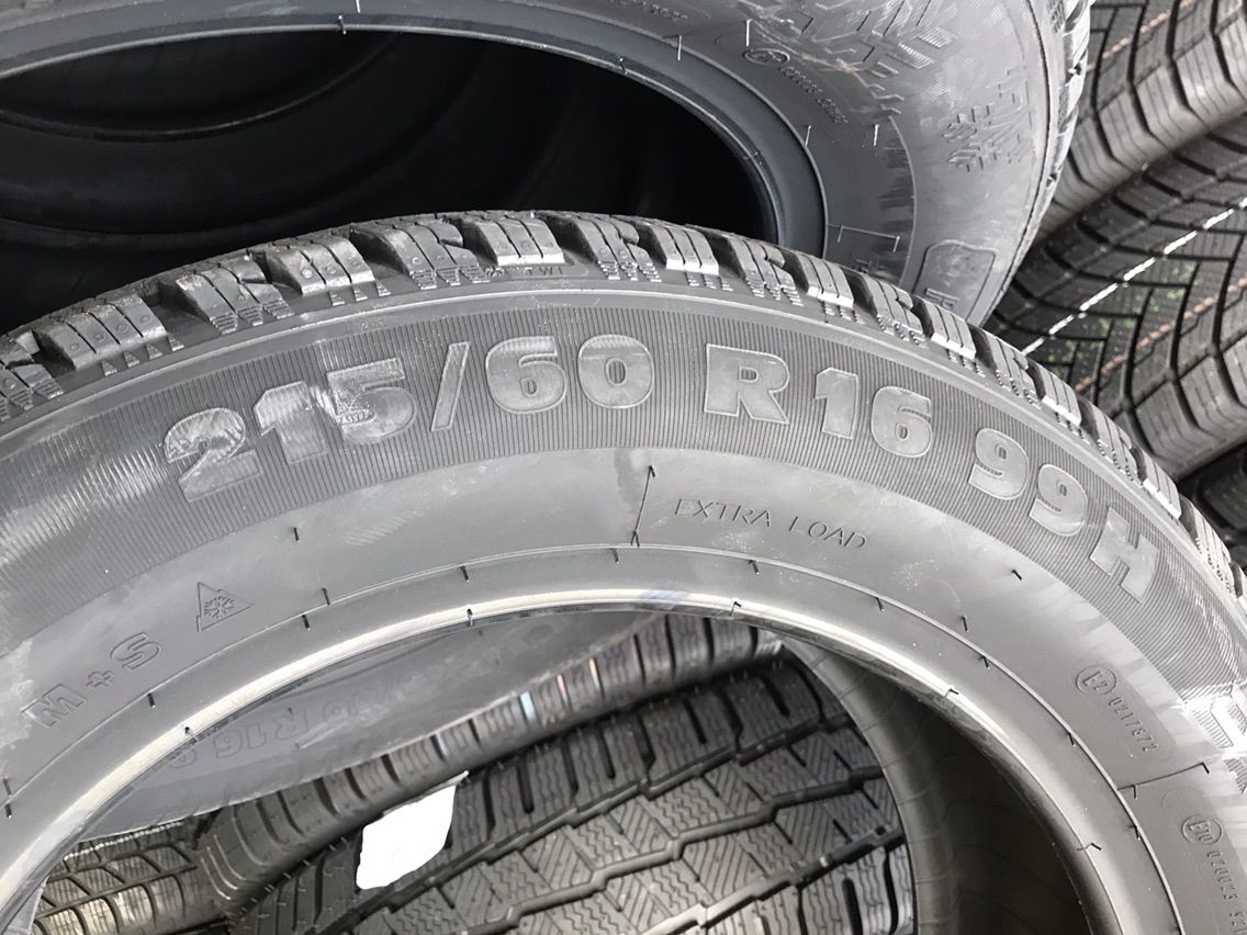 2 шины/2 anvelope 215/60 R16 Riken Snow (Michelin Group)/ Доставка, livrare toata Moldova фото 7
